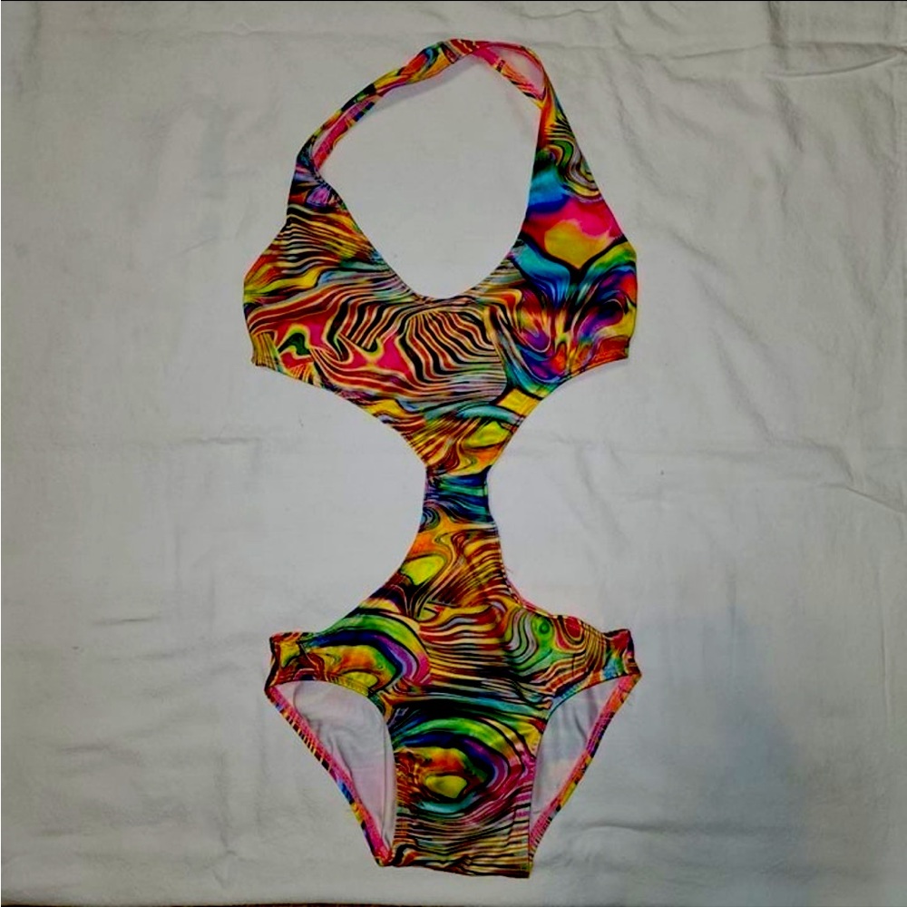 Xs rave swim suit/ one piece never worn